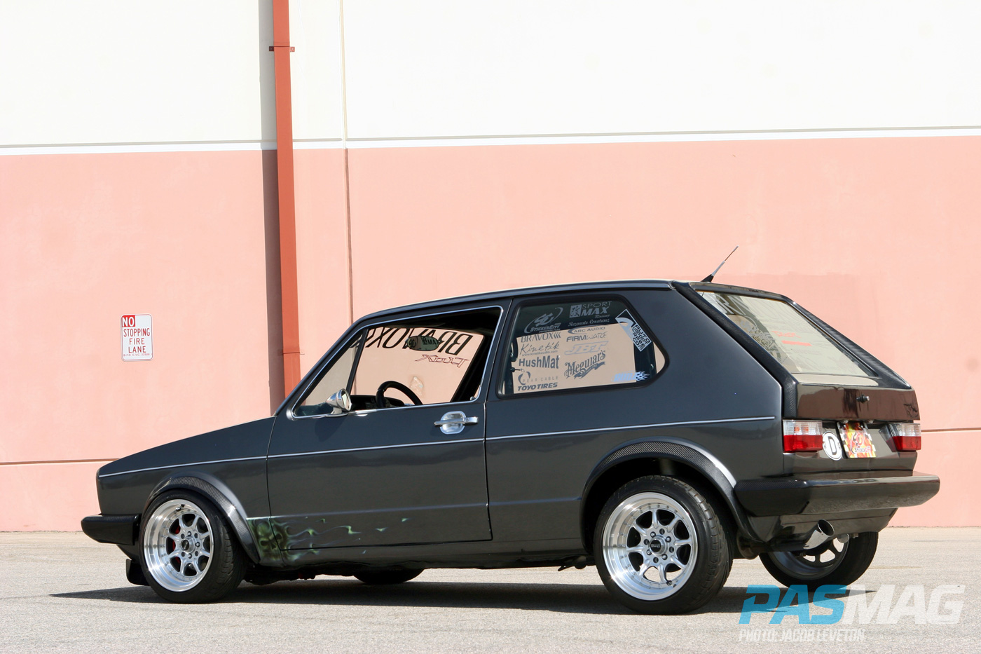 Breaking Point: Mark Bailey's 1978 Volkswagen Rabbit (Photos by Jacob Leveton)
