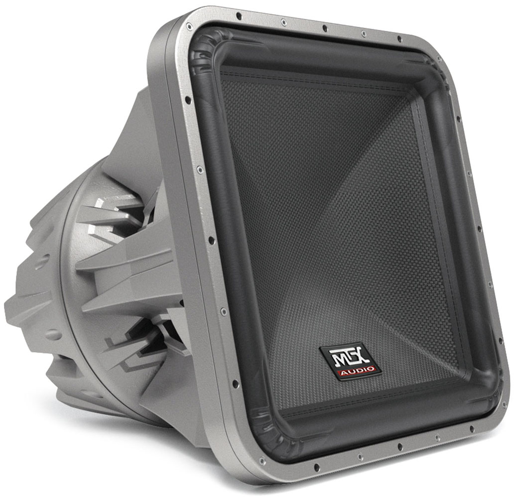 PASMAG MTX Audio Jackhammer 4000w rms dual 2ohm subwoofer superwoofer square