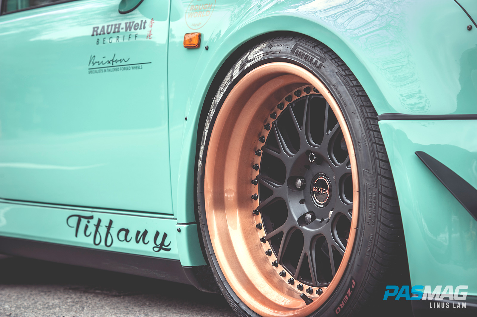 ReinART.Design 1990 Porsche 911 964: RWB HK Tiffany (Photo by Linus Lam)