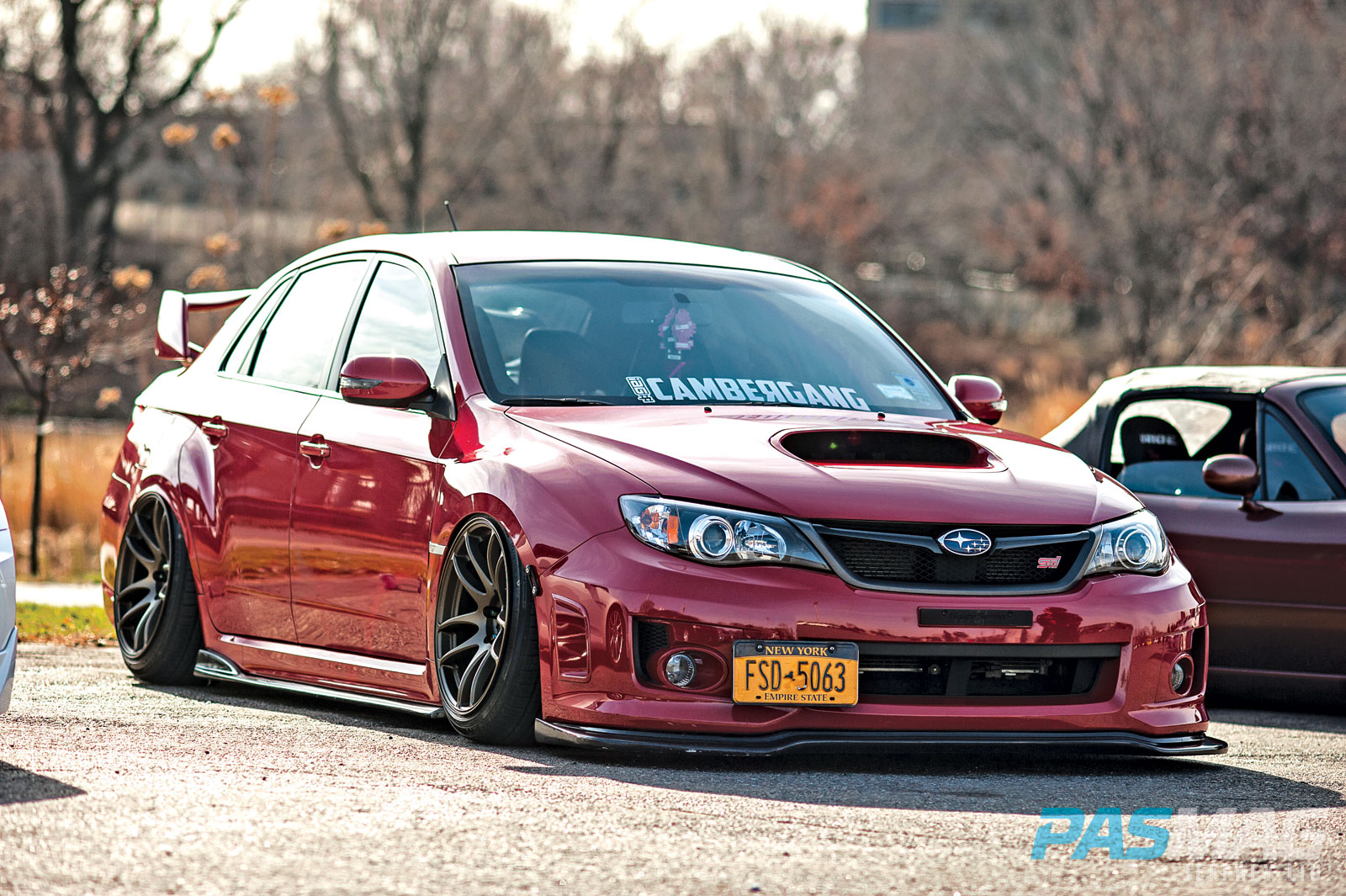 Subaru Impreza WRX STI stance