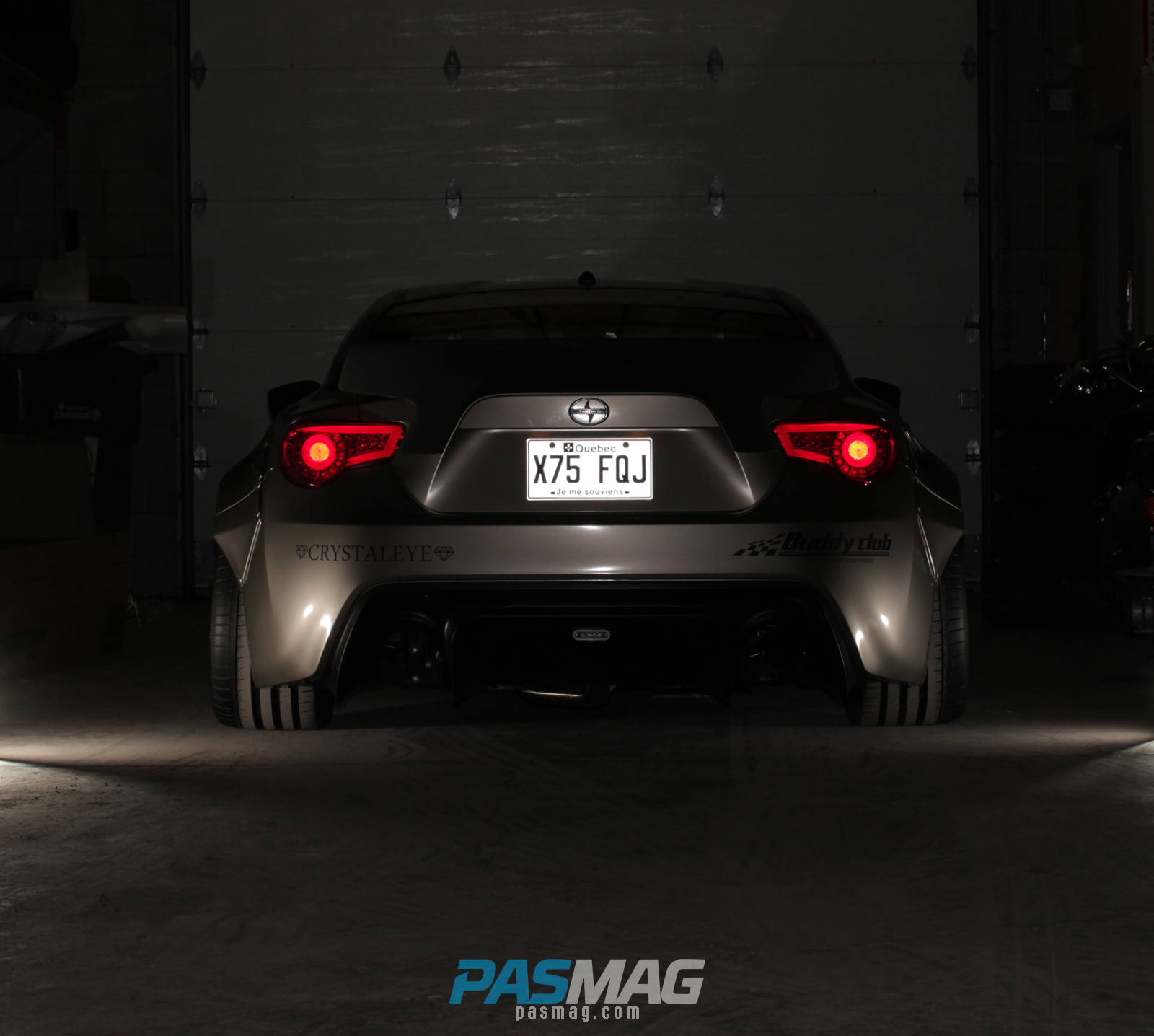 PASMAG Trending I Love Tanoshi Intuned Online Scion FRS Rear Dark