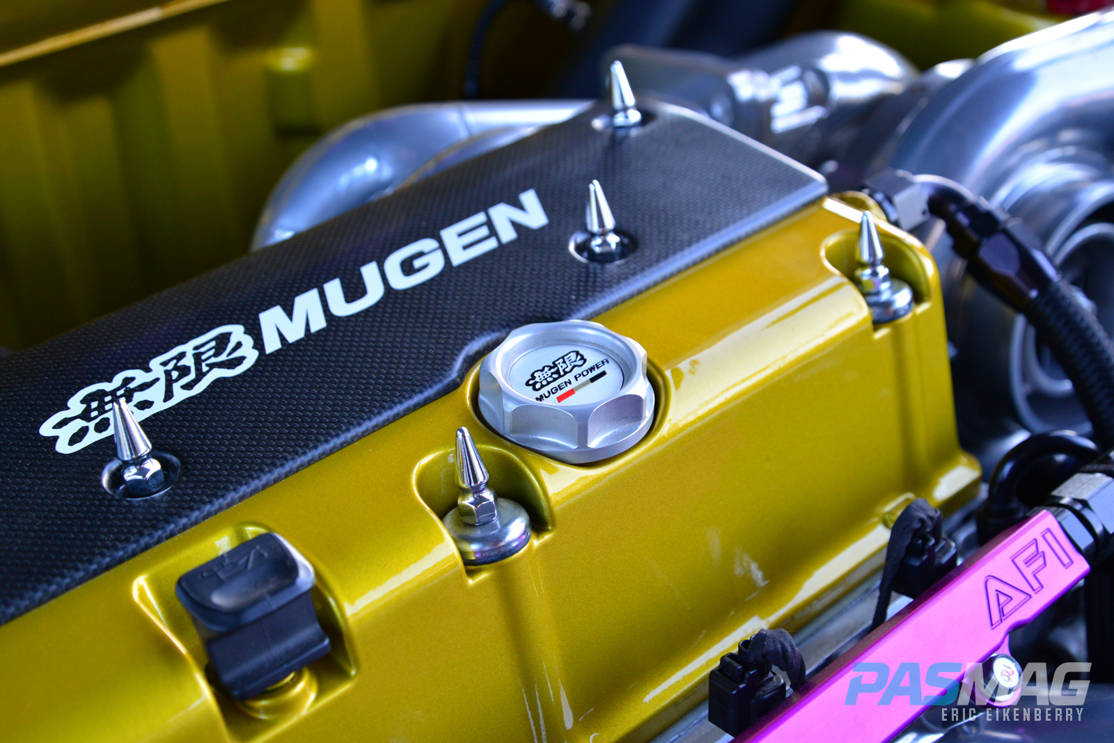PASMAG Trending Kenny Vinces Retires Award Winning 1992 Honda Civic Si EG Hatchback Eric Eikenberry k20z1 closeup