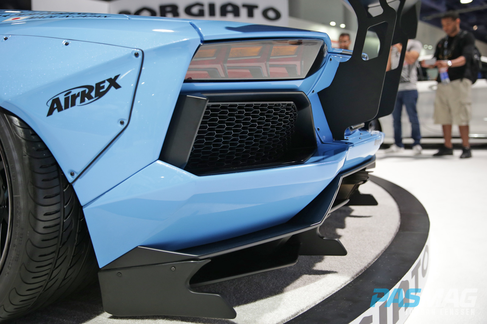 PASMAG forgiato liberty walk performance lb works lamborghini aventador rear driver light