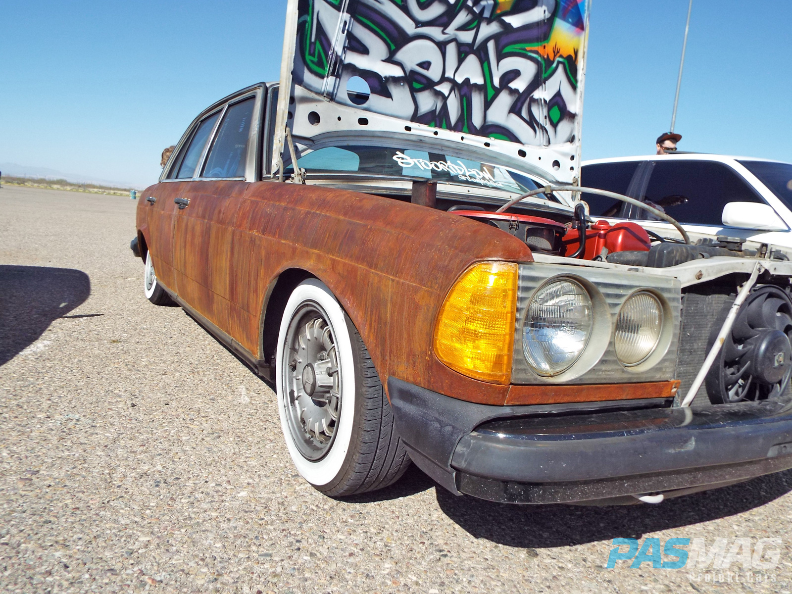 PASMAG Trending Rat Rod Style Rust Mercedes Benz Projekt Cars Front