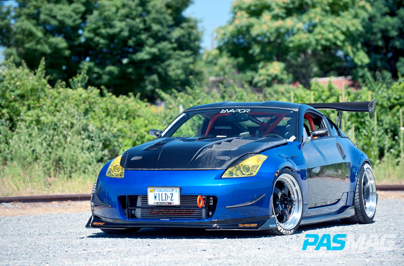 Nissan 350z желтая
