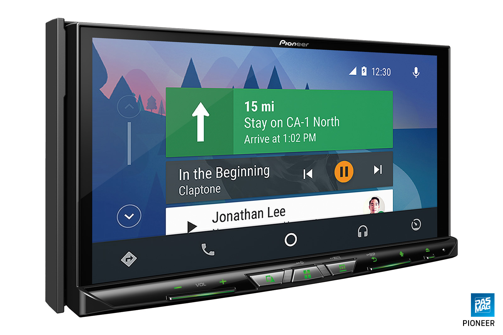 Pioneer AVIC W8400NEX Android Auto UI