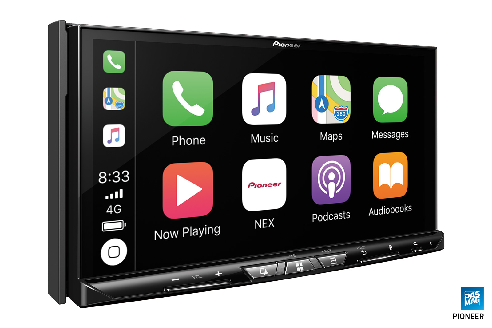 Pioneer AVIC W8400NEX CarPlay UI
