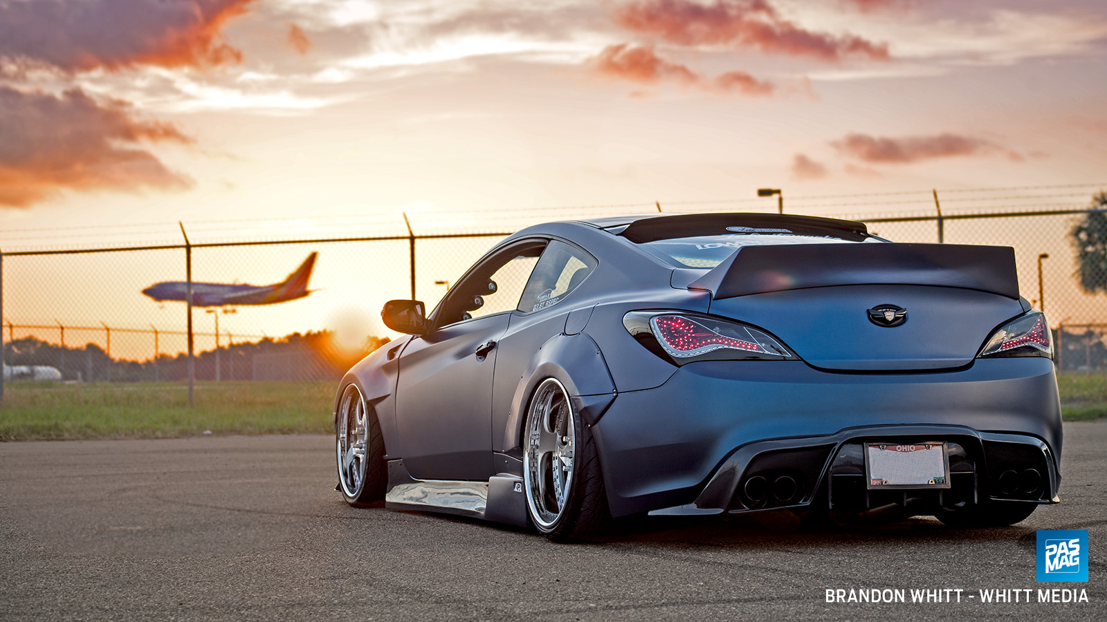 Hyundai Genesis Coupe матовая пленка
