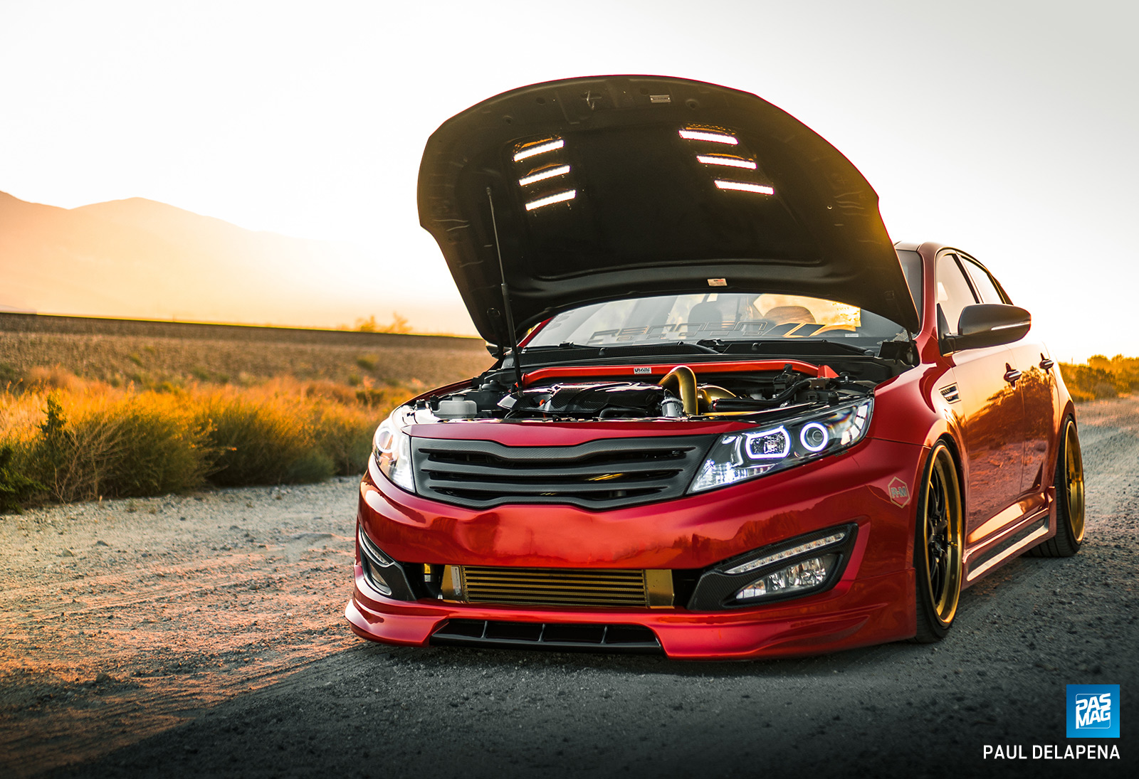 Optimal Optima Sunny Suravarapu S Show Stopping Kia Pasmag Is The Tuner S Source For Modified Car Culture Since 1999