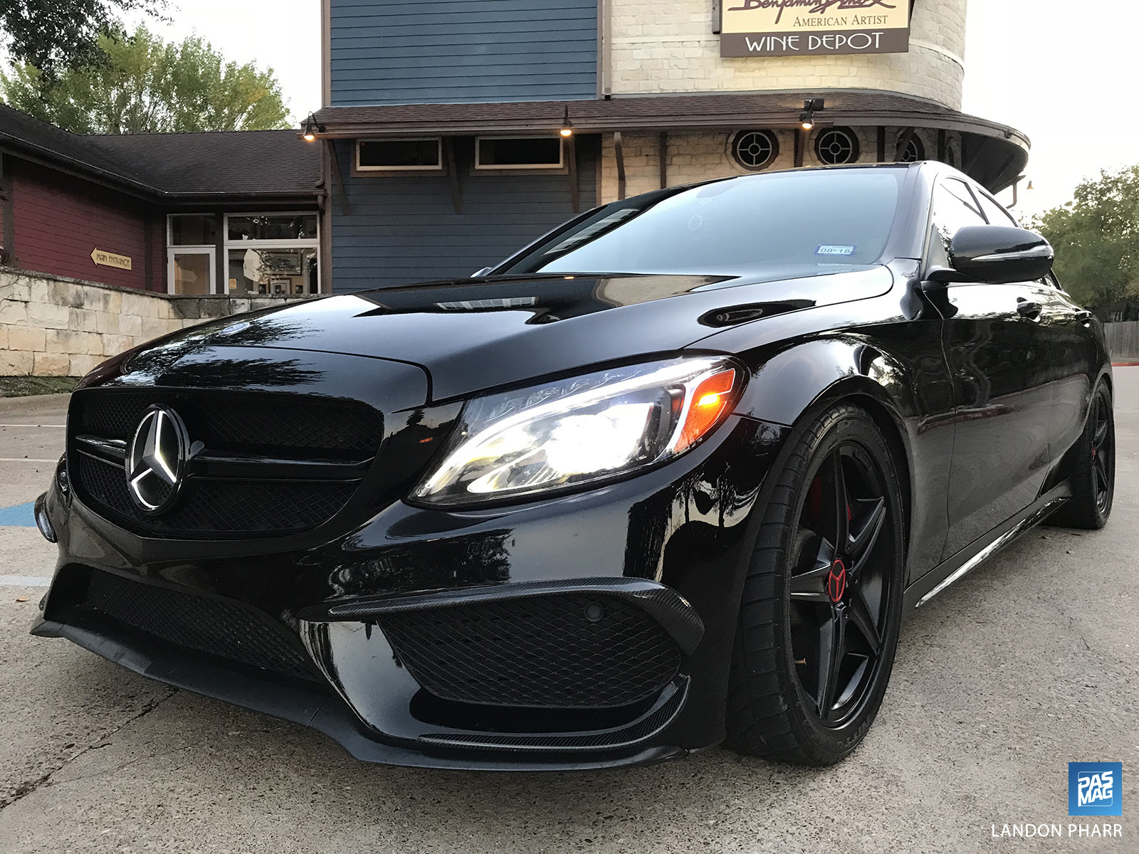 01 Ricky Eaton 2015 Mercedes Benz C400 AMG PASMAG