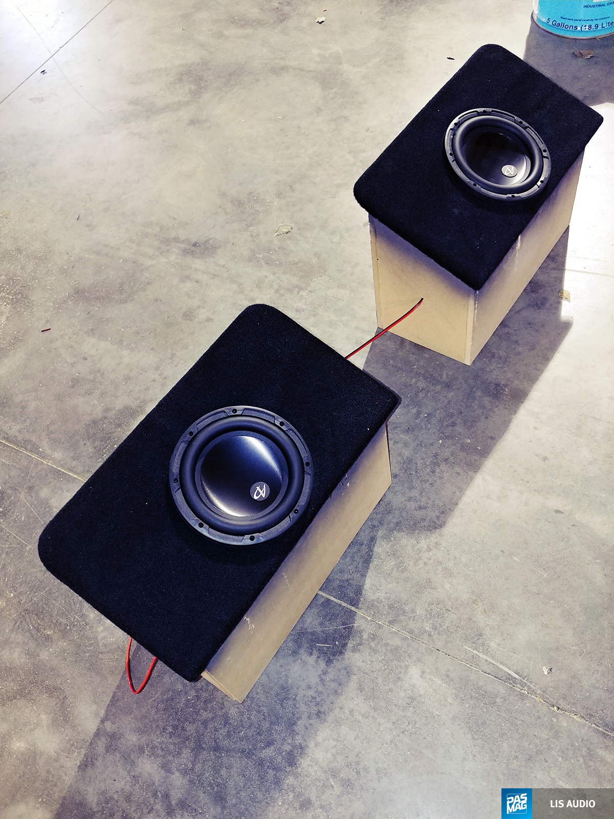 03 lis audio show ready car audio system subwoofer boxes pasmag