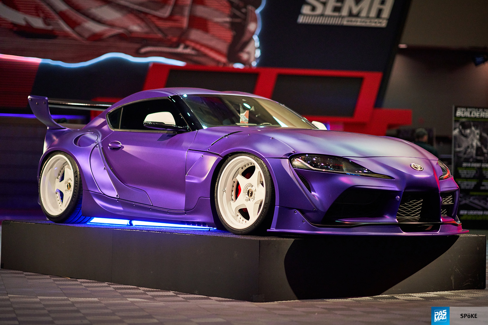 Stradman Supra SEMA 2019 11Nov 03 DSC0959 Spöke