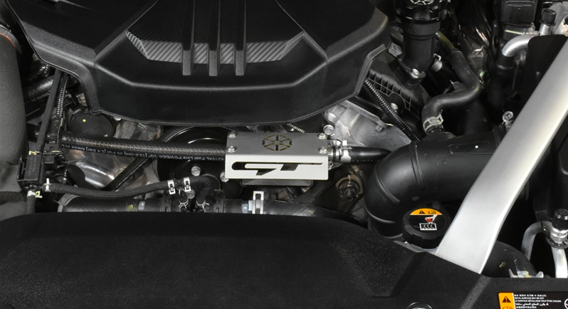 sxth element engineering kia stinger oil catch can pasmag 02