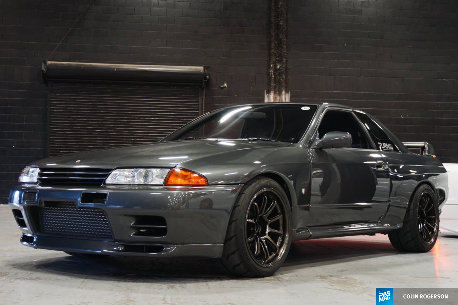 05 Colin Rogerson 1991 Nissan Skyline GTR pasmag