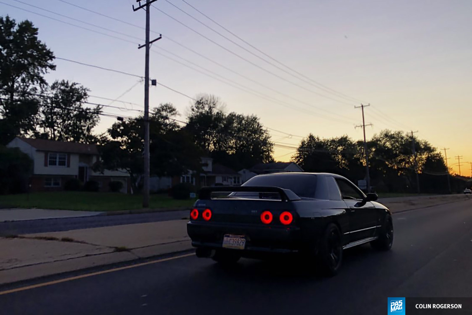 08 Colin Rogerson 1991 Nissan Skyline GTR pasmag