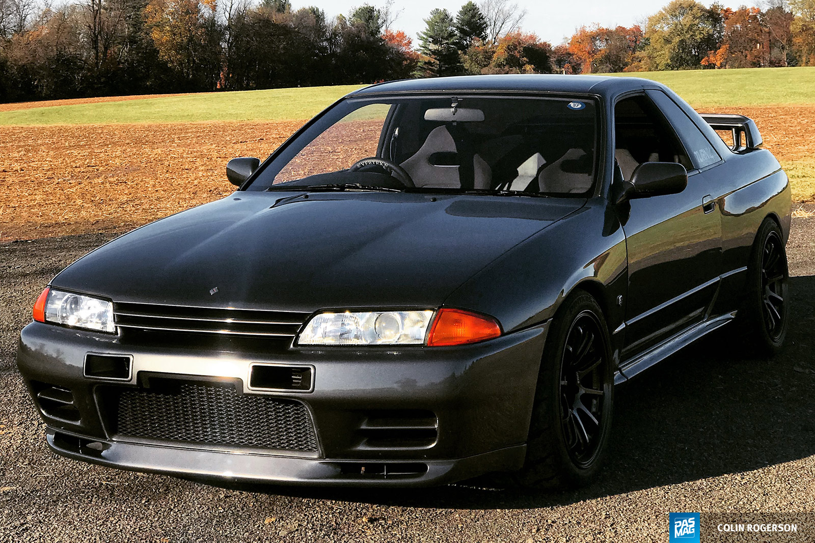 11 Colin Rogerson 1991 Nissan Skyline GTR pasmag