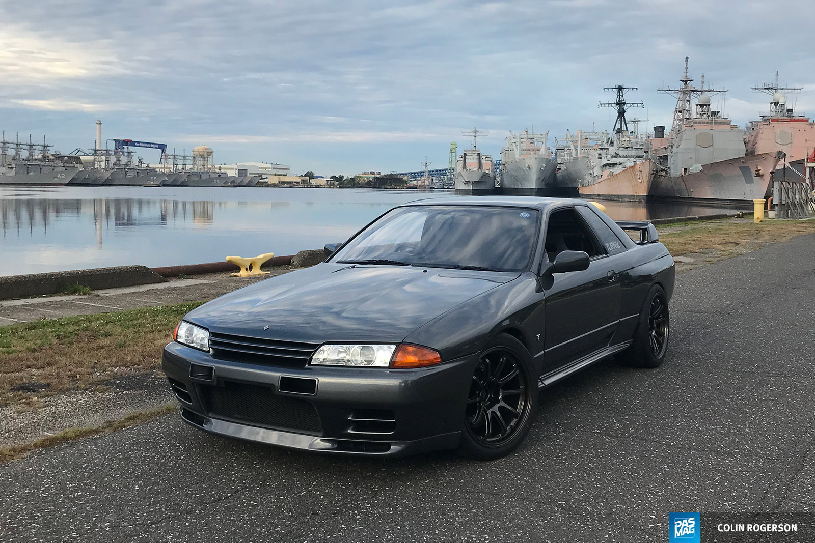 20 Colin Rogerson 1991 Nissan Skyline GTR pasmag