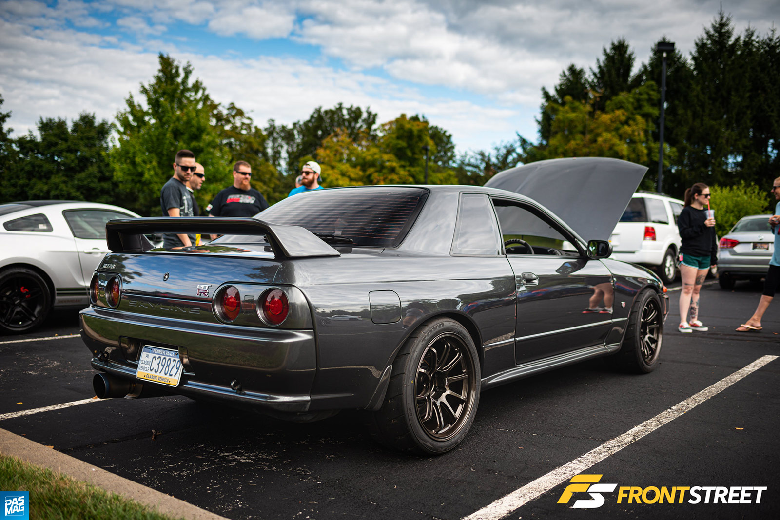 23 Colin Rogerson 1991 Nissan Skyline GTR pasmag