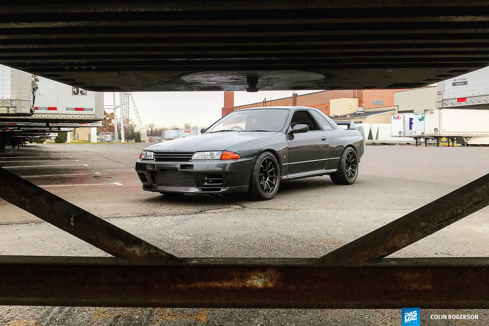 24 Colin Rogerson 1991 Nissan Skyline GTR pasmag