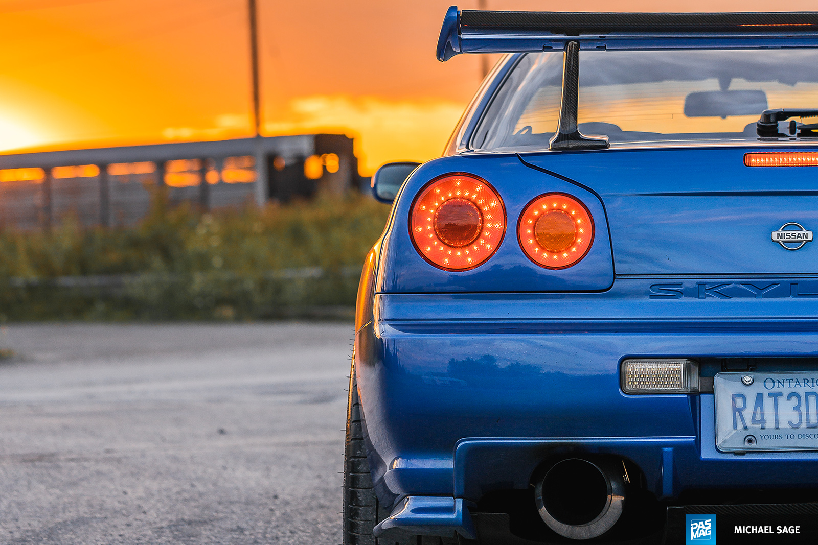 11 Darren Shady 1999 Nissan Skyline GTR pasmag