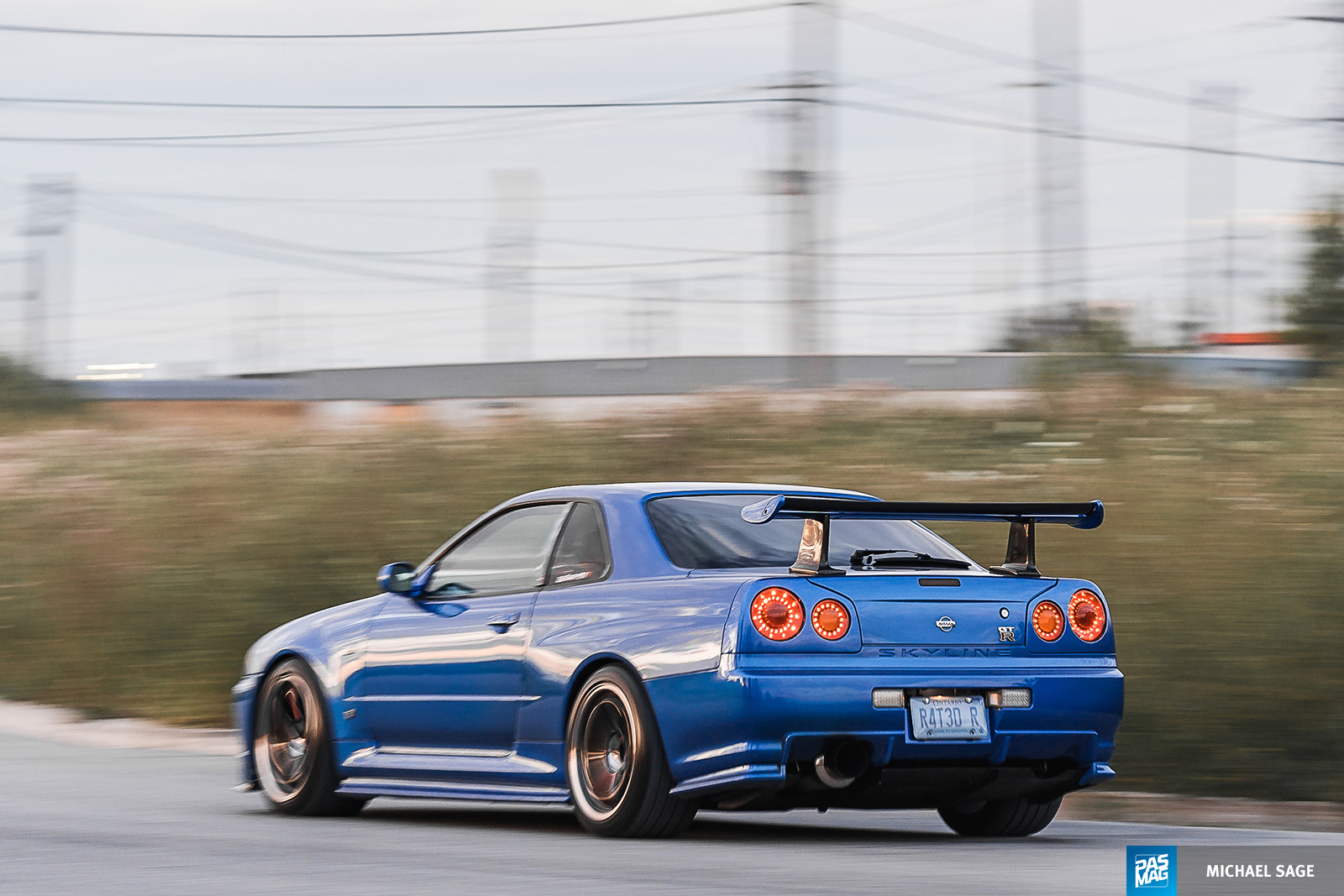 12 Darren Shady 1999 Nissan Skyline GTR pasmag