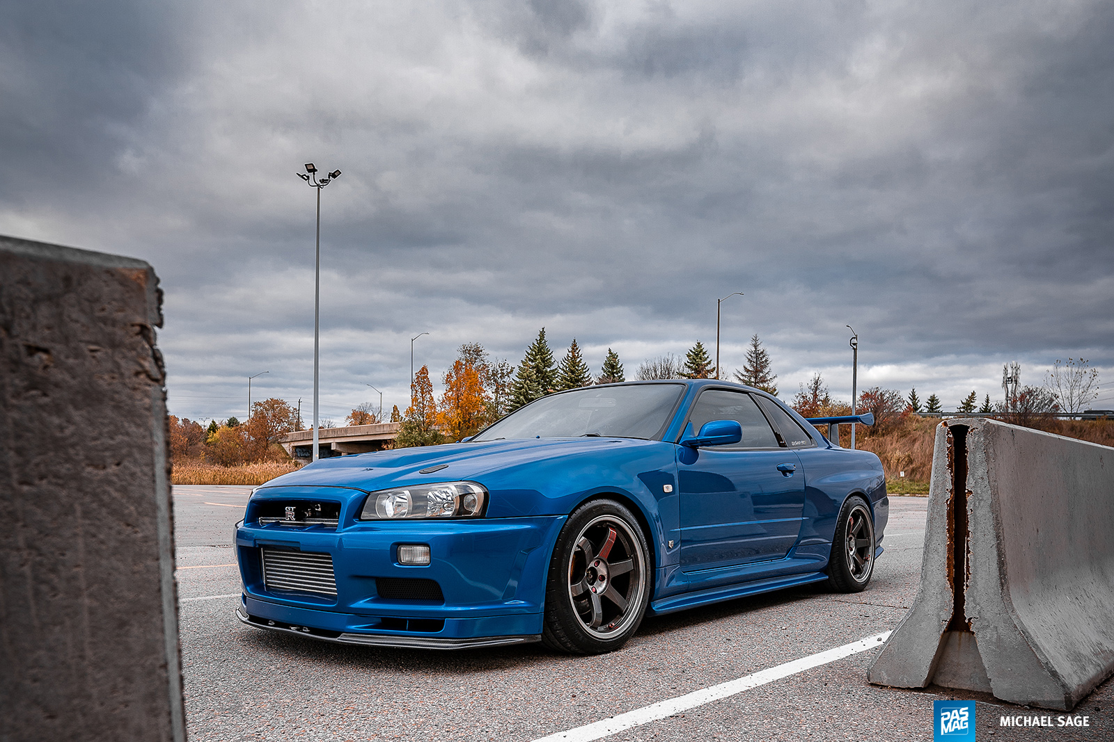 13 Darren Shady 1999 Nissan Skyline GTR pasmag