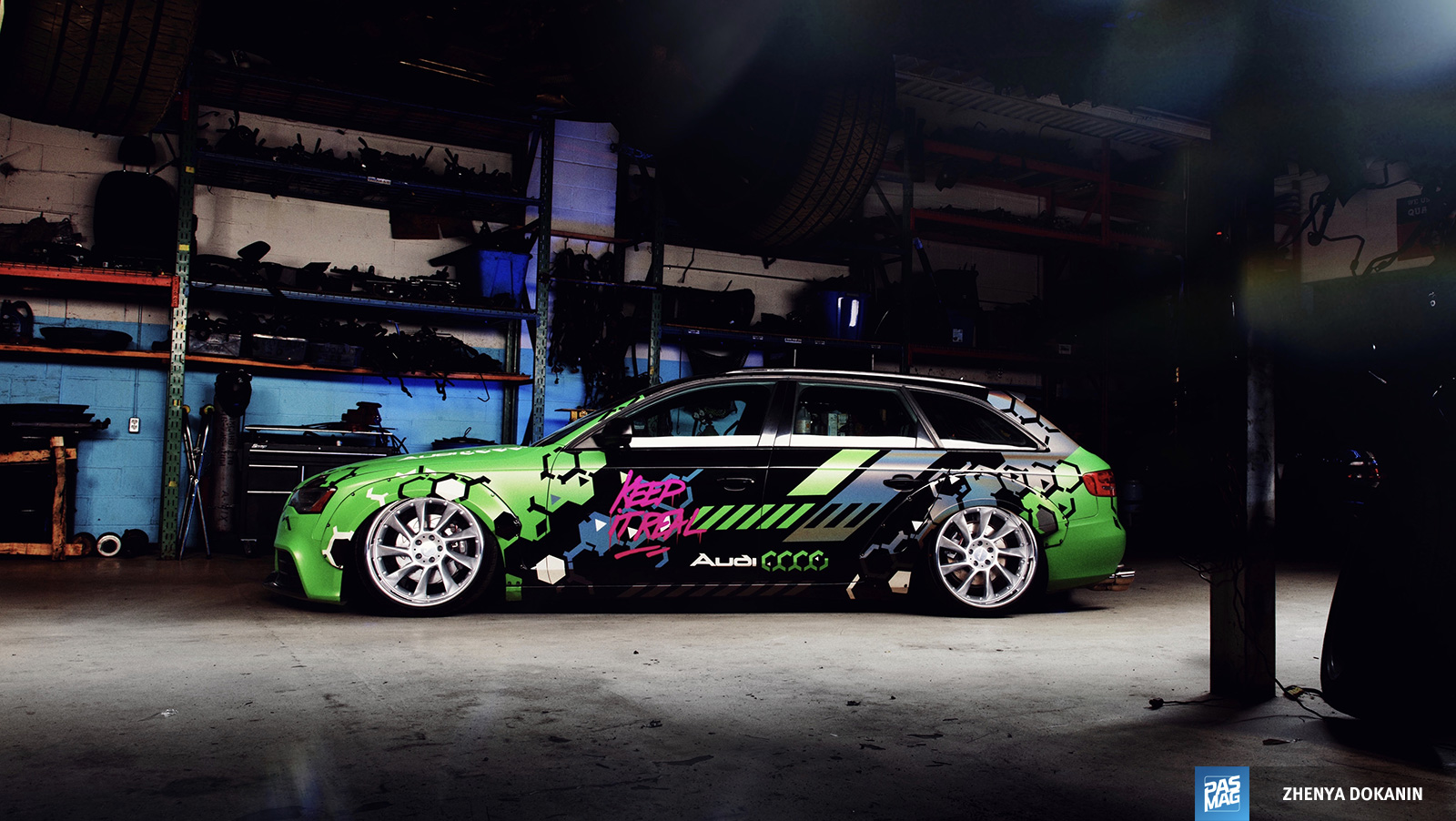 01 Vasily Mishukov 2009 Audi A4 Avant deafbonce pasmag