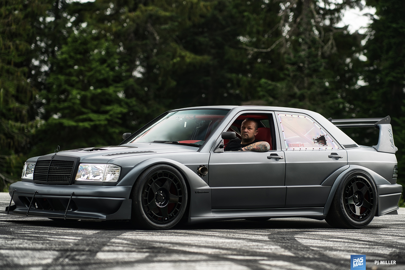 29 Tim Lajambe 1993 Mercedes Benz 190 EVO PASMAG