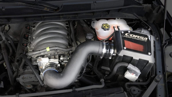 Corsa Performance 2019 2020 Chevrolet Silverado GMC Sierra V8 Cold Air Intake pasmag 02