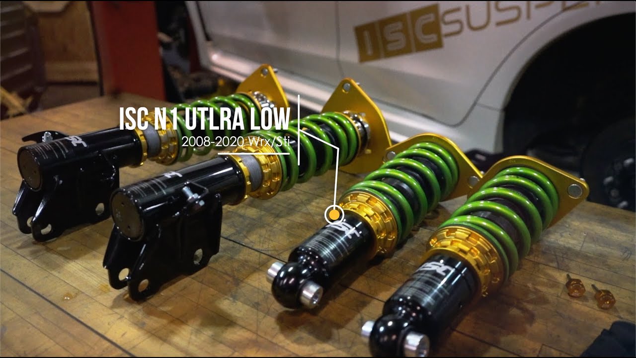 Isc top coilovers wrx