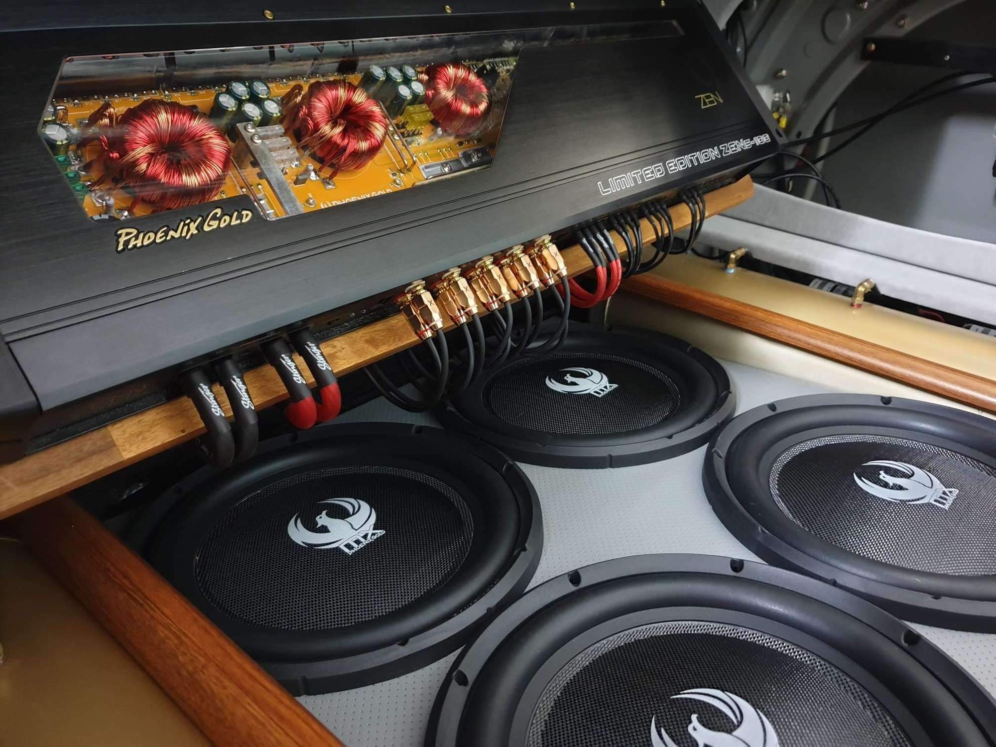 phoenix gold mx 12 dual 4 ohm 300w slim subwoofer pasmag 04