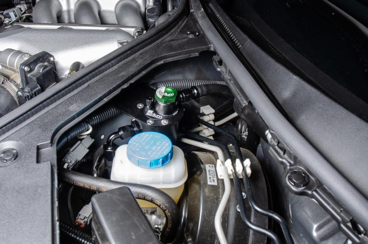 Radium Engineering Coolant Tank and Catch Cans Nissan R35 GTR pasmag 06