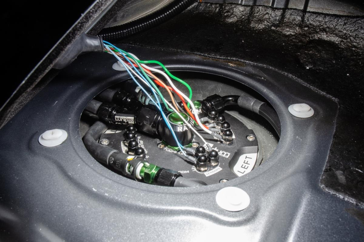 Radium Engineering In Tank Fuel Pump Hanger Nissan R35 GTR pasmag 07