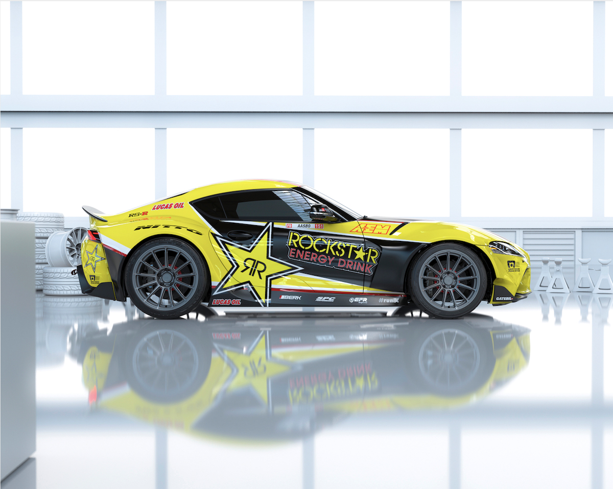 2020 Rockstar Energy Drink Toyota GR Supra Fredric Aasbo formula DRIFT papadakis racing jonsibal pasmag