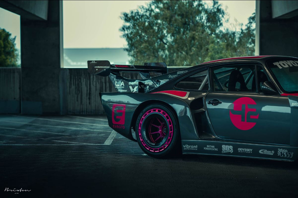 01 Porsche 935 E Bisimoto Brixton Forged BM01 sema pasmag