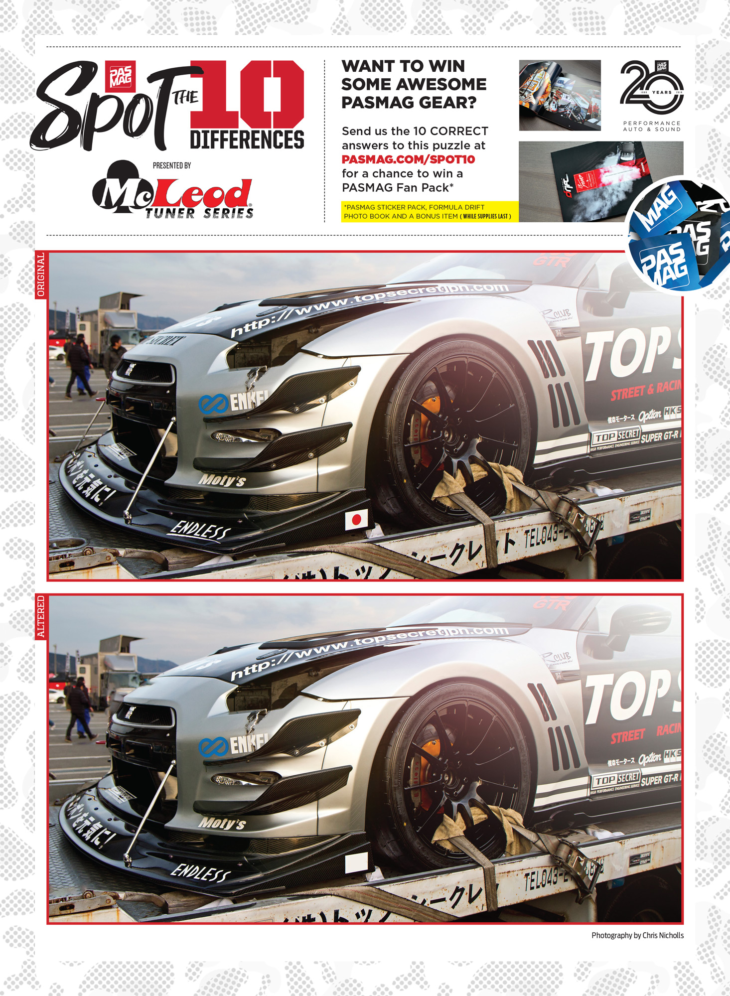 PASMAG Spot the Differences Apr 21 2020 Top Secret Super GTR II HKS Premium Day