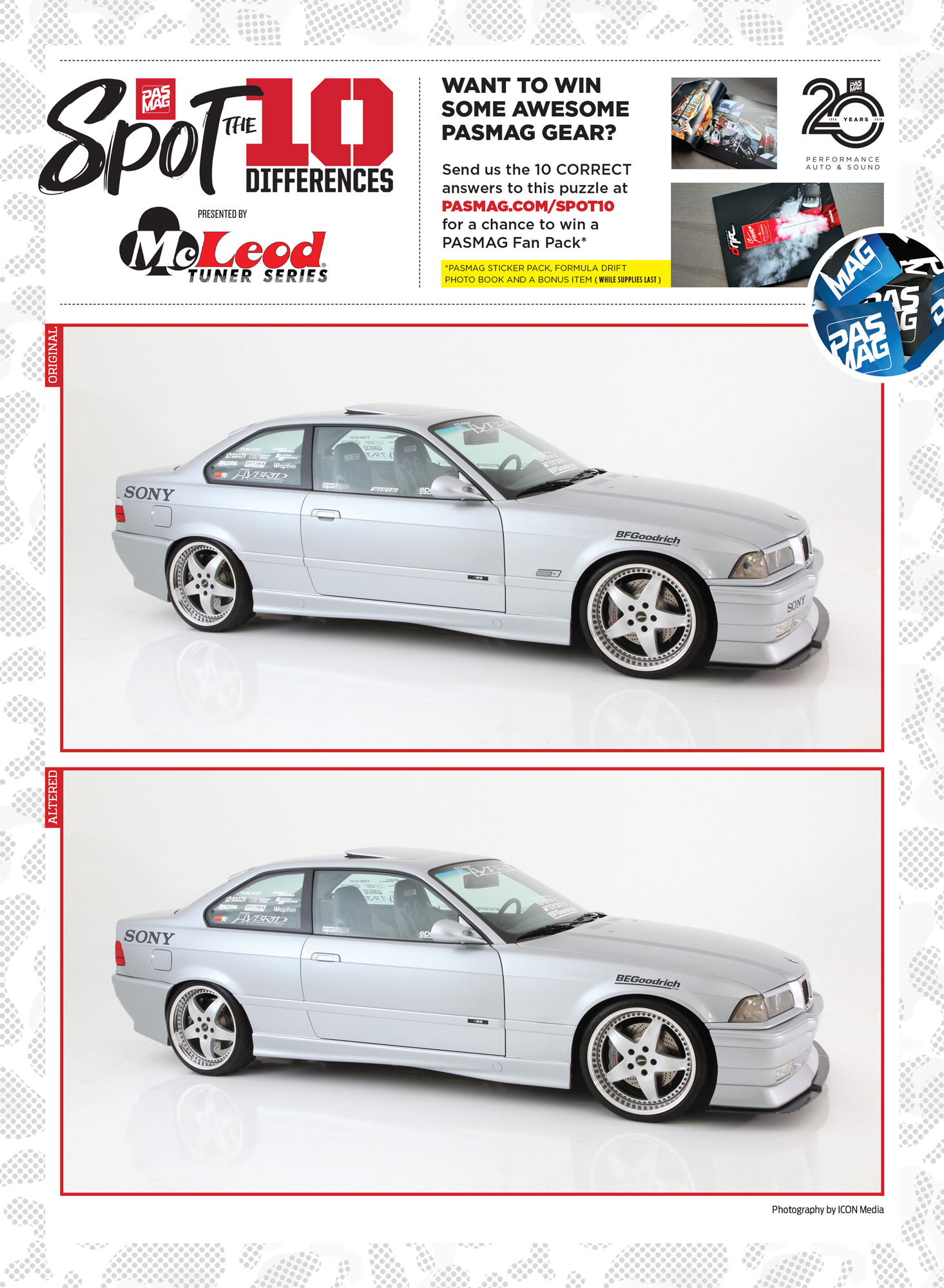 PASMAG Spot the Differences June 5 2020 James Lin Team Hybrid 1996 BMW 328i pasmag