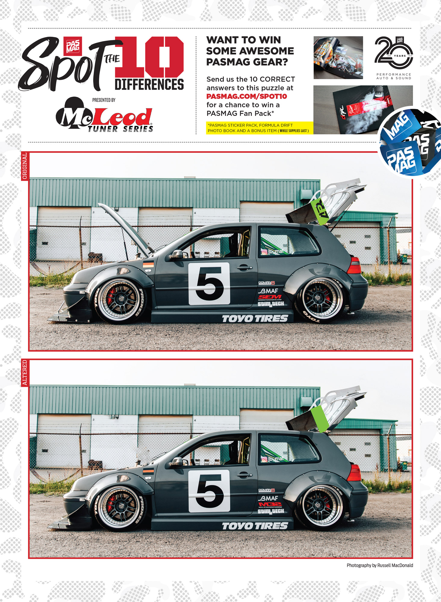 PASMAG Spot the Differences May 8 2020 Jason Bos 2003 VW Golf GTI pasmag