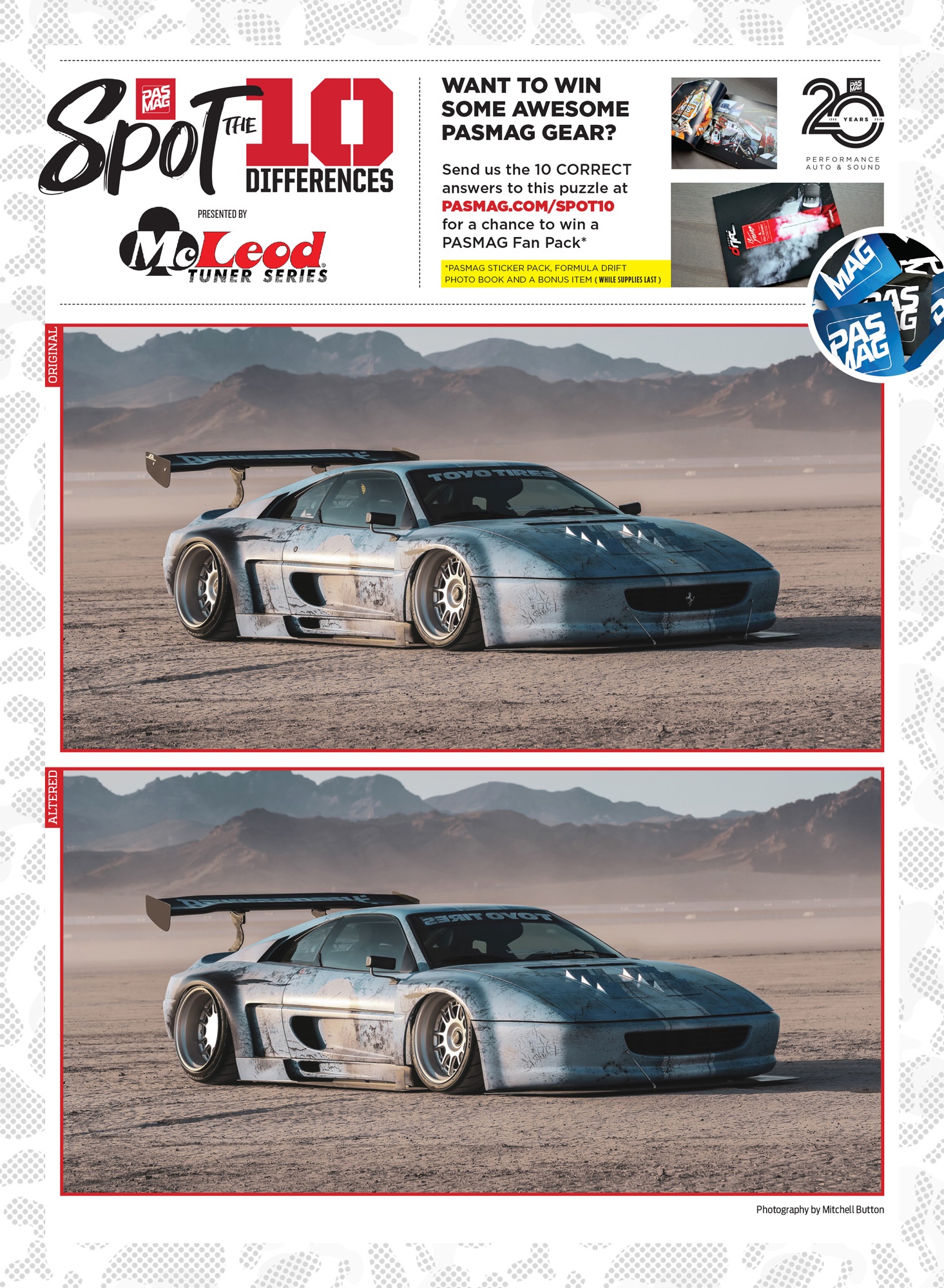 PASMAG Spot the Differences Mar 17 2020 Mitchell Button 1999 Ferrari 355