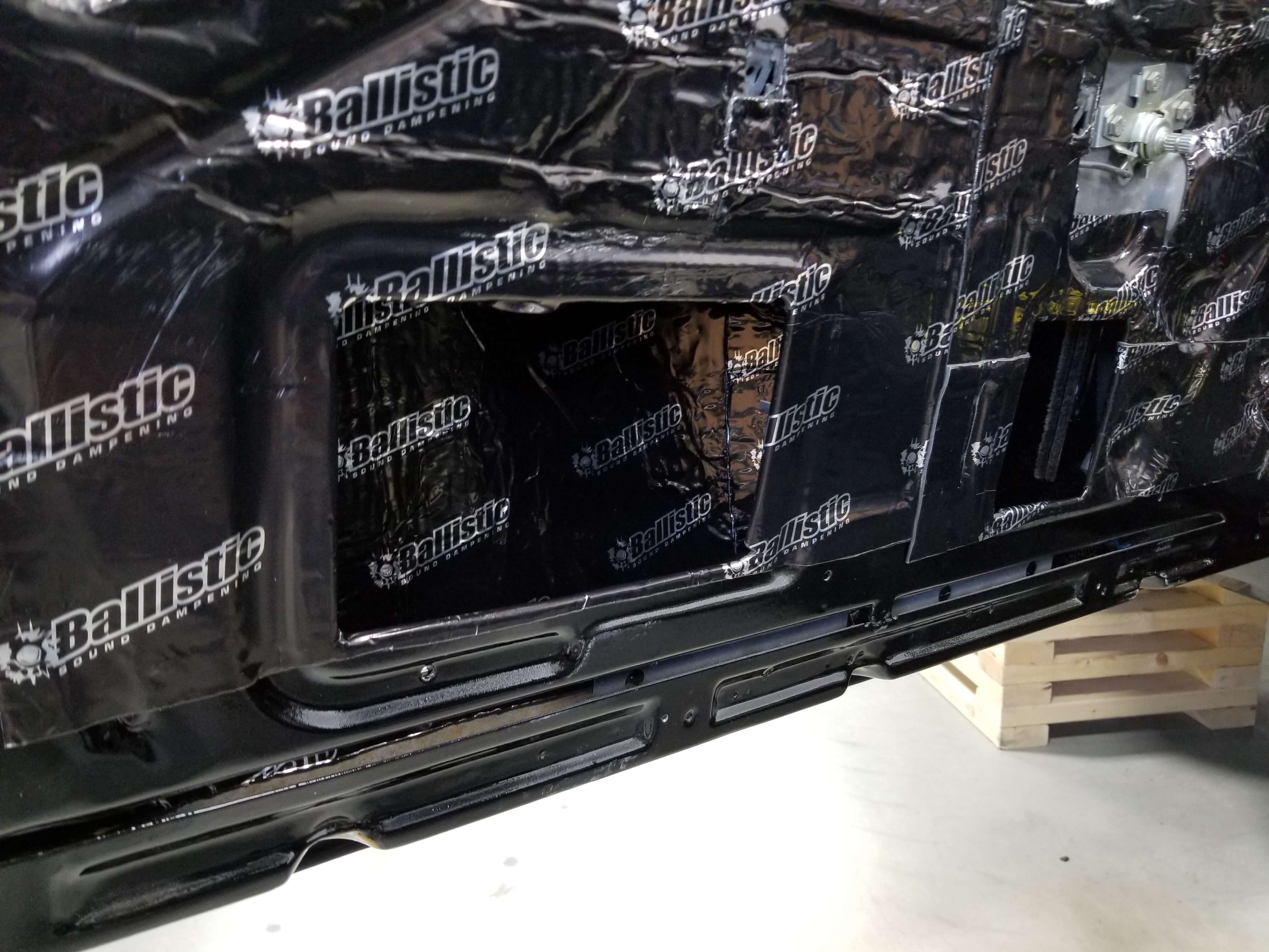 06 car audio sound deadening Ballistic 02