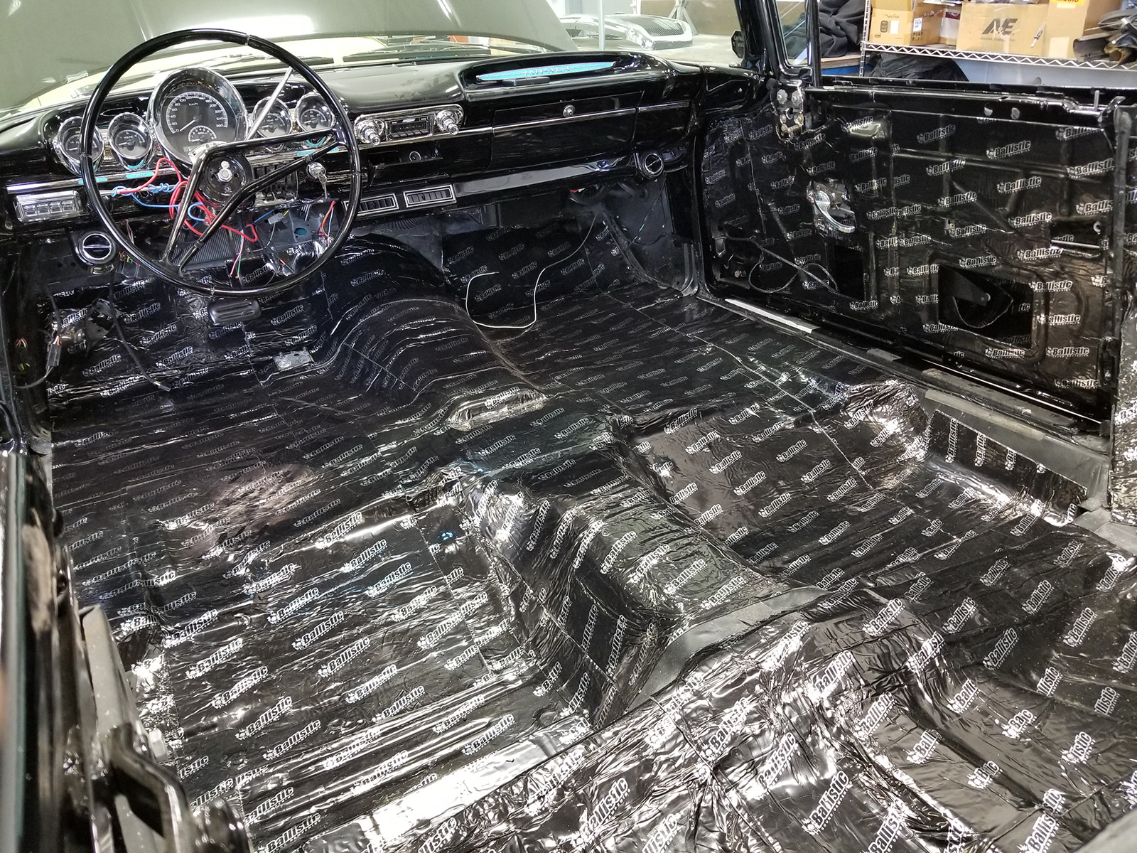 07 car audio sound deadening Ballistic 03