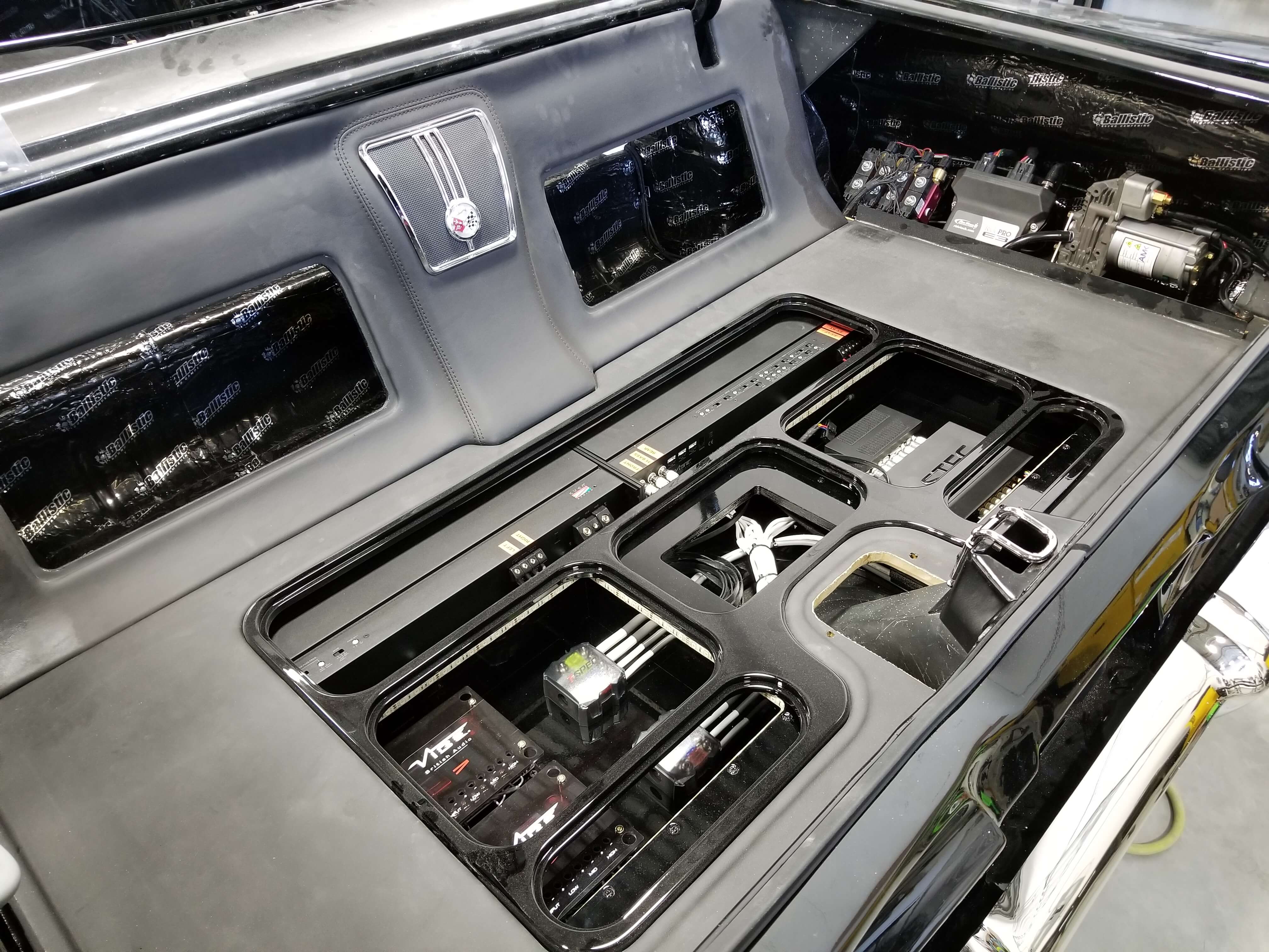 Rockville Full Trunk+2-Door Sound Dampen Deadening Anti-Vibration Car Audio Kit 
