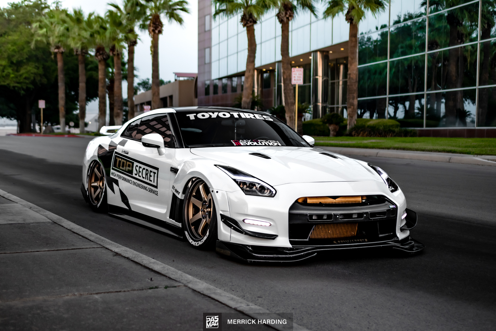 Fernando Rivera 2013 Nissan GTR Merrick Harding PASMAG Tuner Battlegrounds Hot Import Nights 10