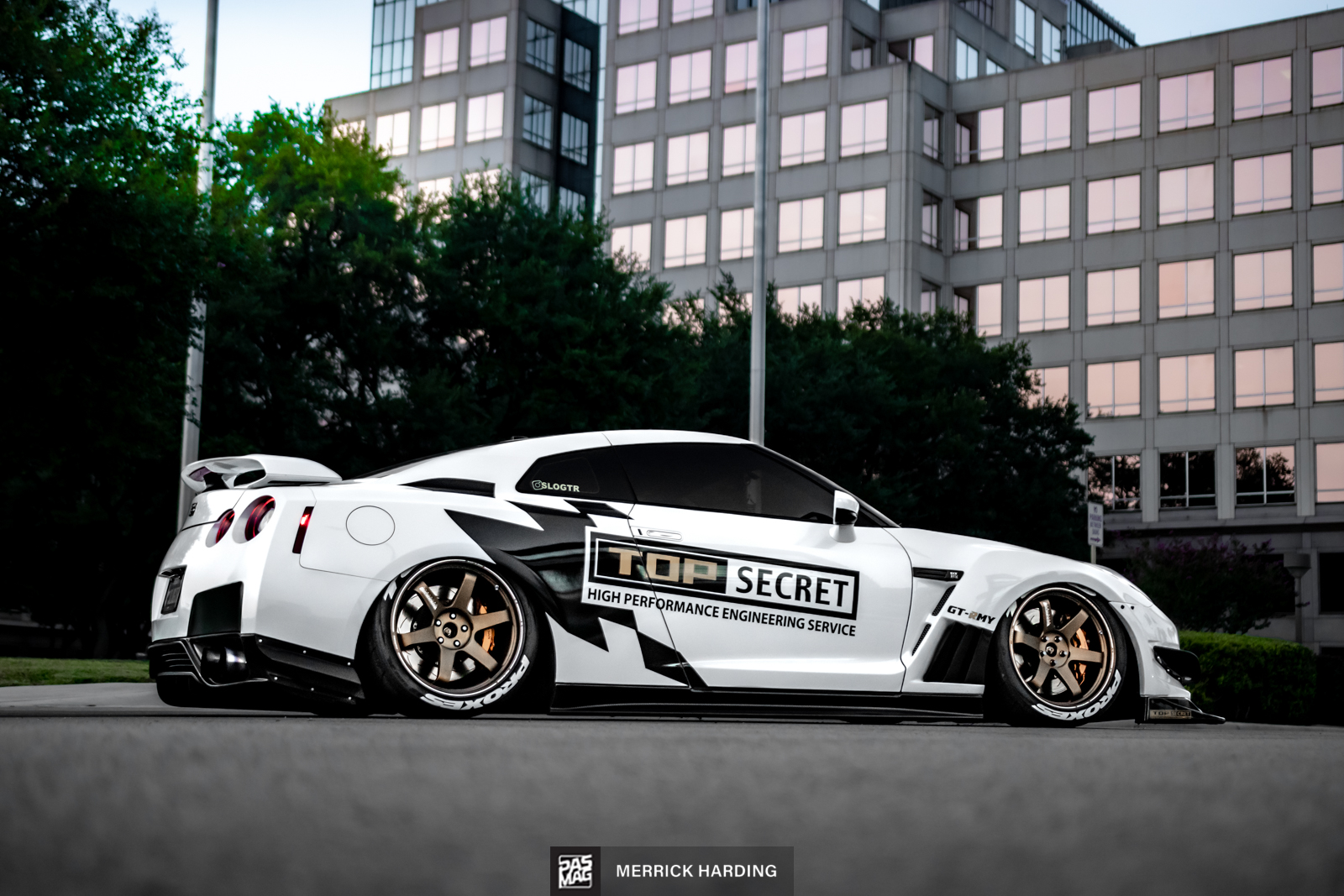 Fernando Rivera 2013 Nissan GTR Merrick Harding PASMAG Tuner Battlegrounds Hot Import Nights 13