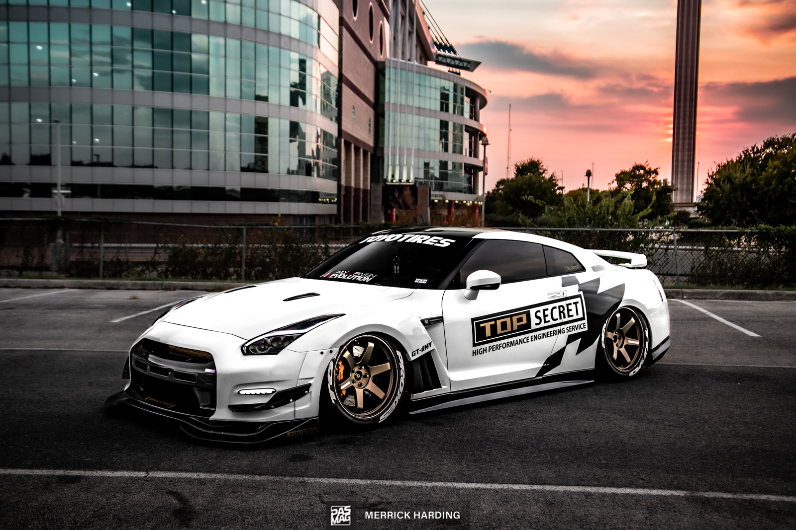 Fernando Rivera 2013 Nissan GTR Merrick Harding PASMAG Tuner Battlegrounds Hot Import Nights 15