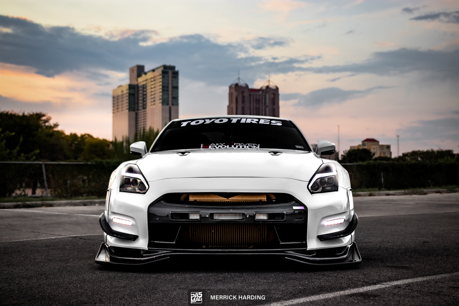 Fernando Rivera 2013 Nissan GTR Merrick Harding PASMAG Tuner Battlegrounds Hot Import Nights 16