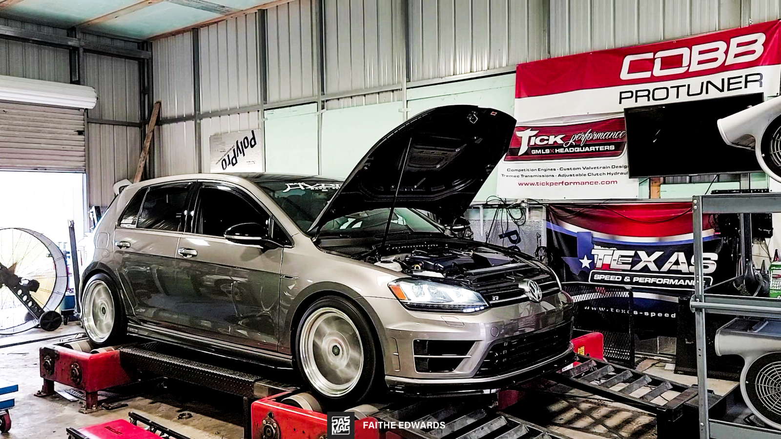 26 John Edwards 2016 VW Golf R pasmag builds to follow Faithe Edwards watermarked