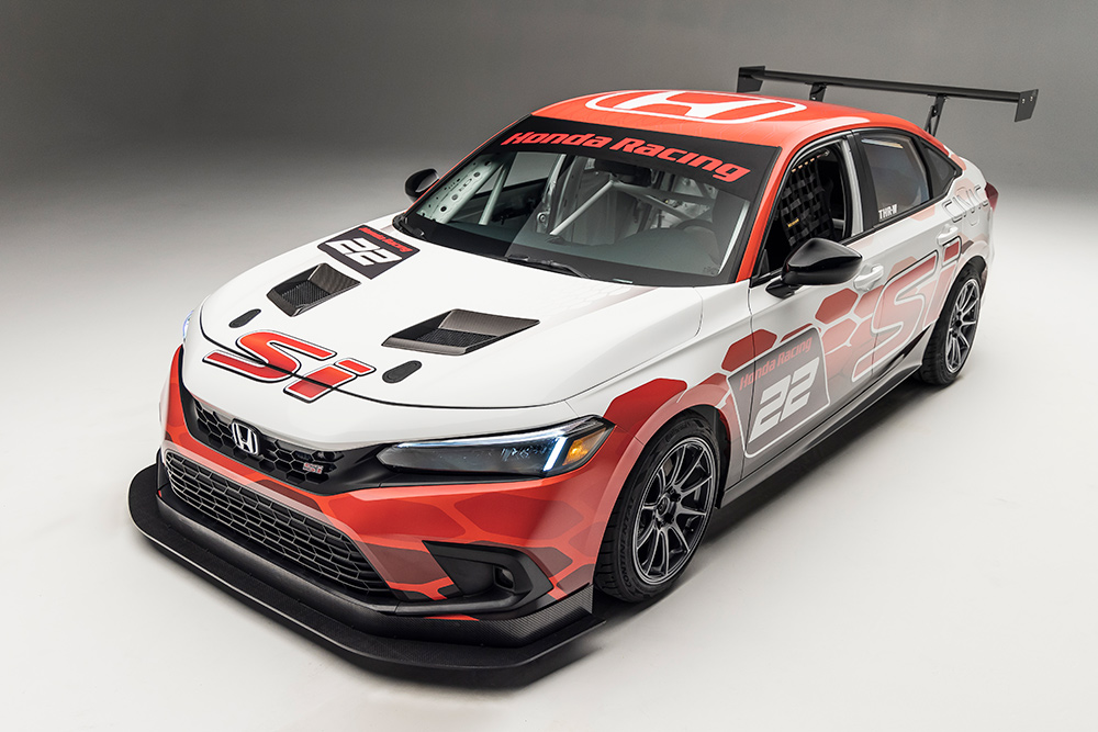 15 Team Honda Research West Civic Si Race Car