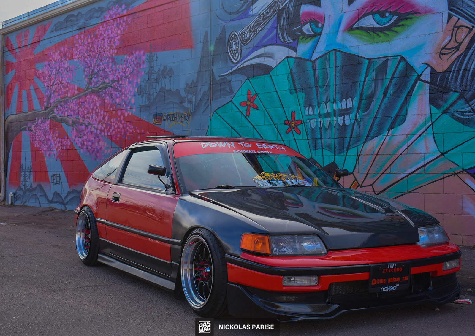 23 Kyle Parker 1990 Honda CRX Si PASMAG Tuner Battlegrounds