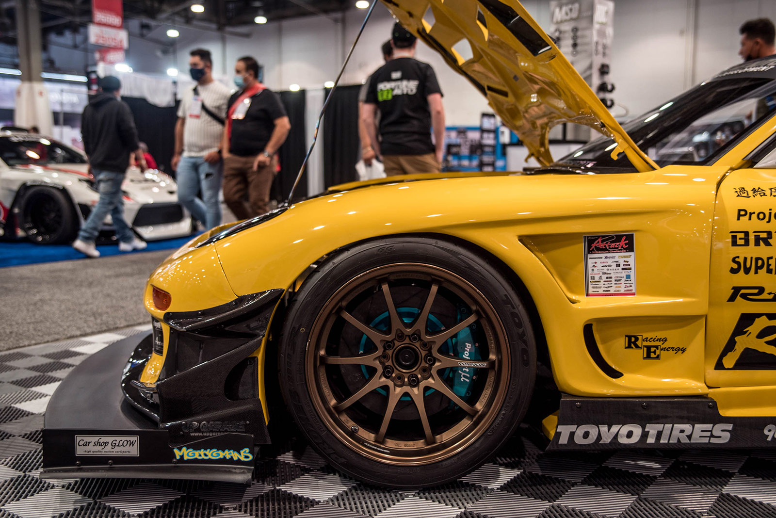 3 Chris Johnston Mazda FD3S RX 7 PASMAG SEMA Top 5 Chris ONeal